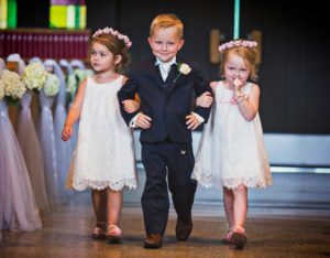 Ring bearers and flower girls